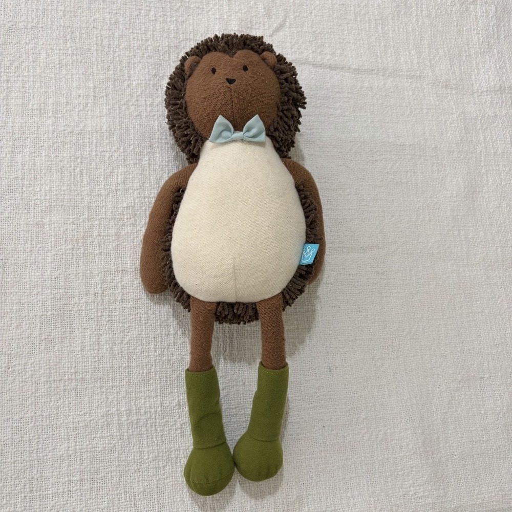 Manhattan Toy Forest Friends Huck Hedgehog 15"‎ Stuffed Plush Animal Brown